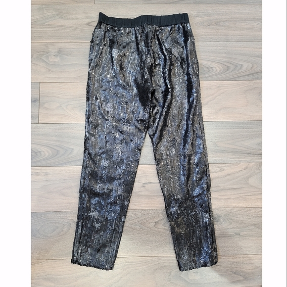 Trouvé Black Sequin Pants - Size S - Picture 8 of 17
